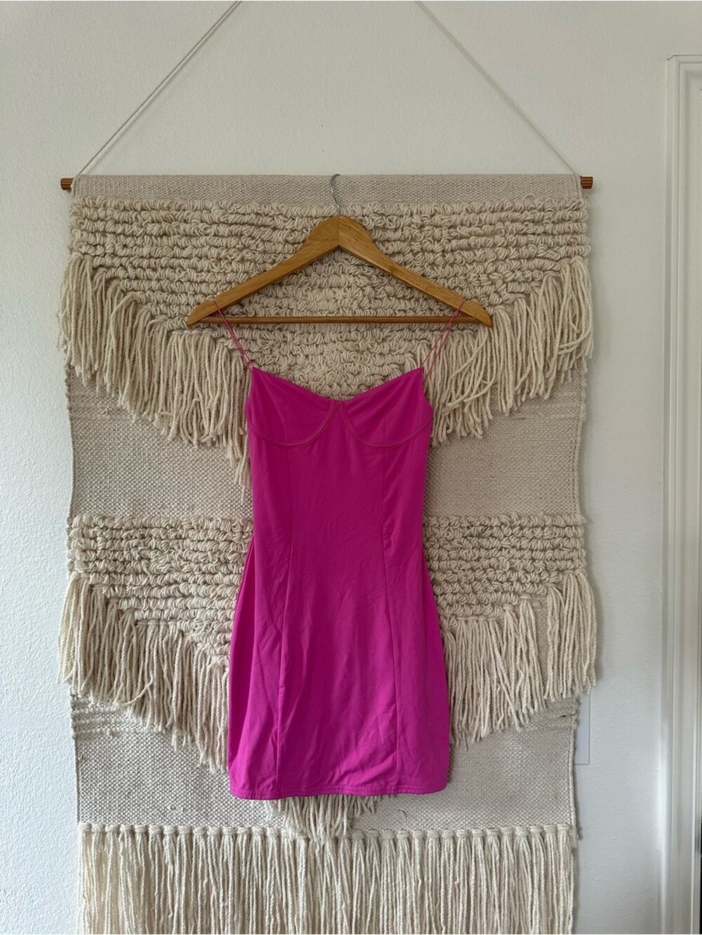 Meshki Pink Bodycon Dress